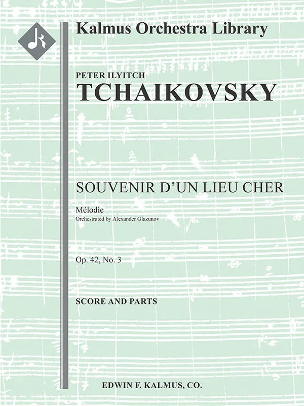 Tchaikovsky: Mélodie from Souvenir d’un Lieu Cher, Op. 42 (arr. for orchestra)