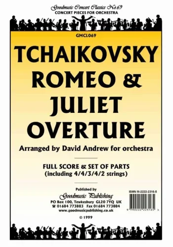 Tchaikovsky : Romeo & Juliet Overture Orchestra Score And Parts