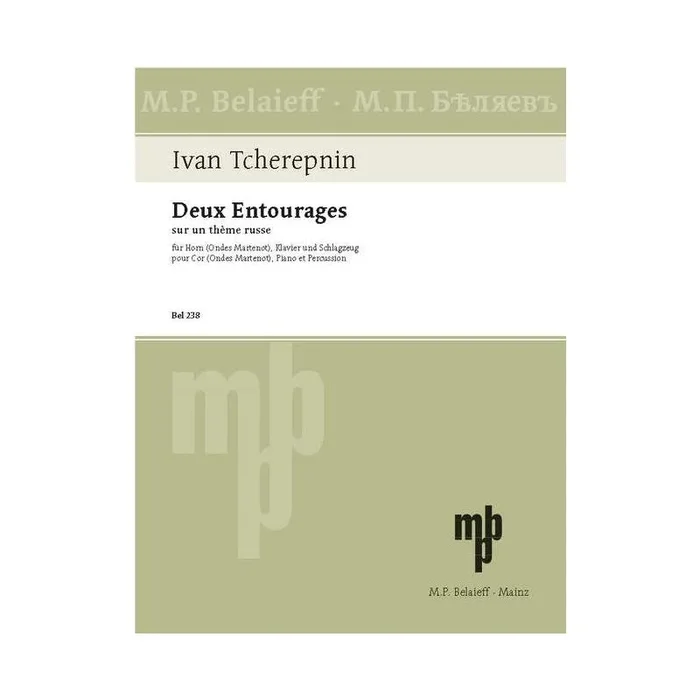Tcherepnin, Ivan – Deux Entourages