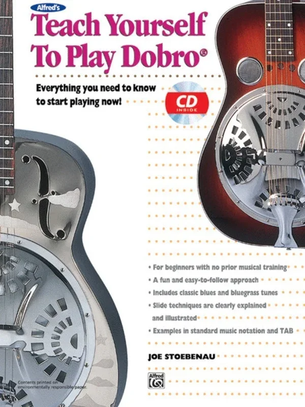 Teach Yourself To Play Dobro Book/CD Guitar Book