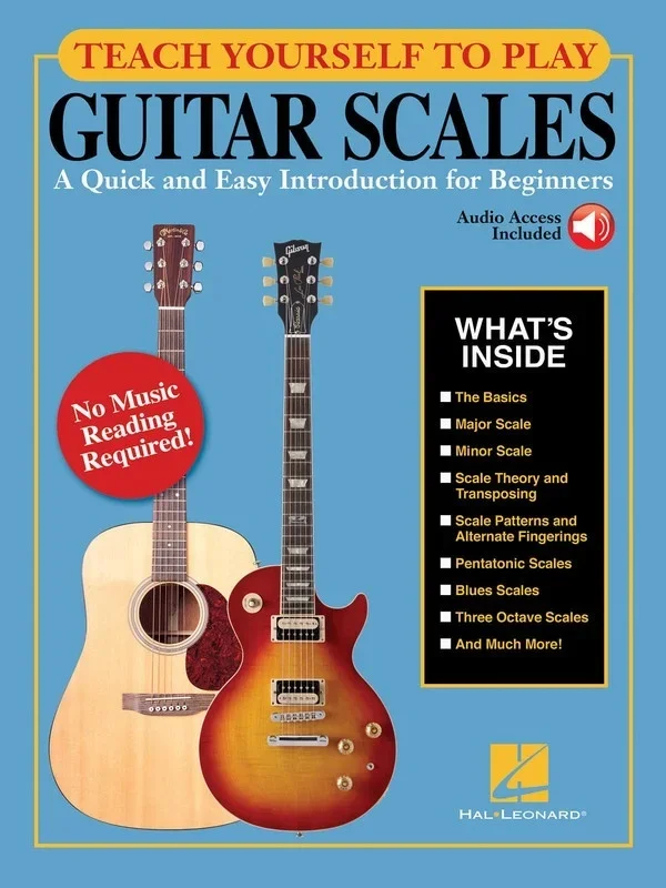 Teach Yourself To Play Guitar Scales Book/Online Audio (Softcover Book/Online Audio)
