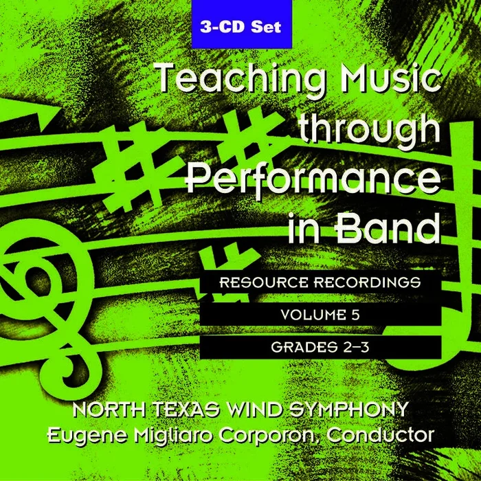 Teaching Music Through Perf Band CD V5 Gr 2 And 3 (3-CD Set) Book