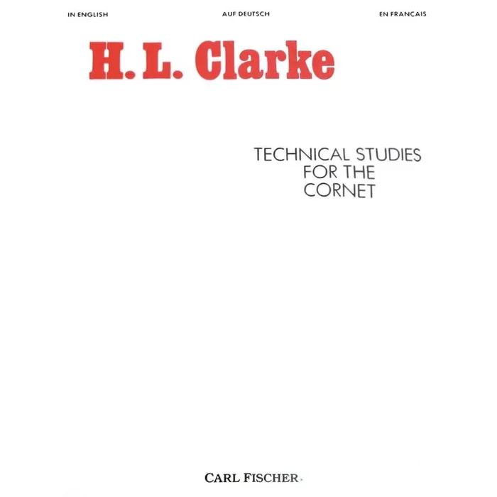 Technical Studies For the Cornet or Trumpet