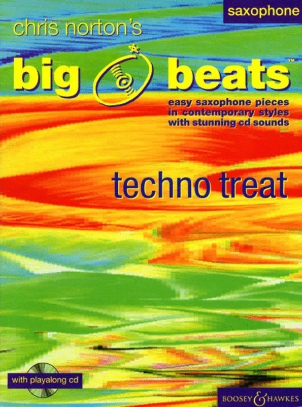 Techno Treat Alto Sax Book/CD Book