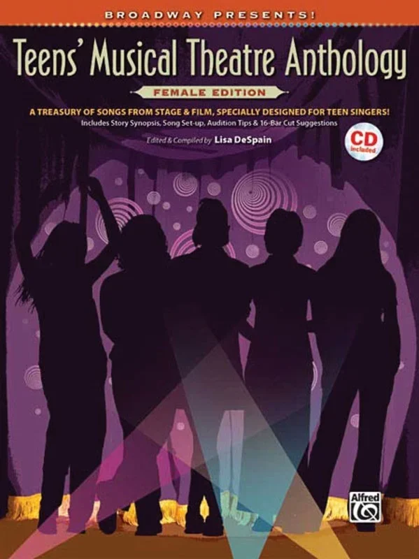 TEENS MUSICAL THEATRE ANTH FEMALE Book/CD