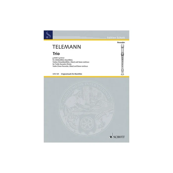 Telemann, Georg Philipp – Trio G minor