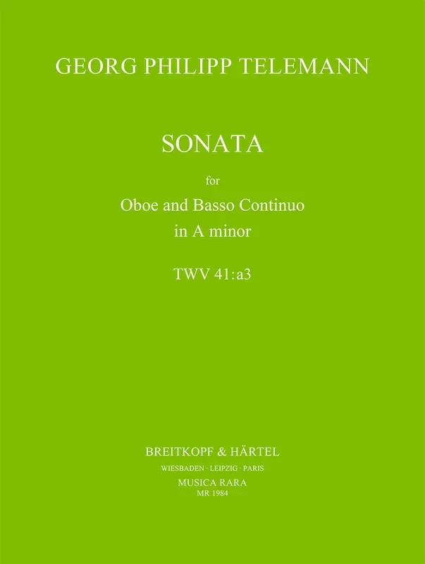 Telemann: Oboe Sonata in A Minor, TWV 41:a3