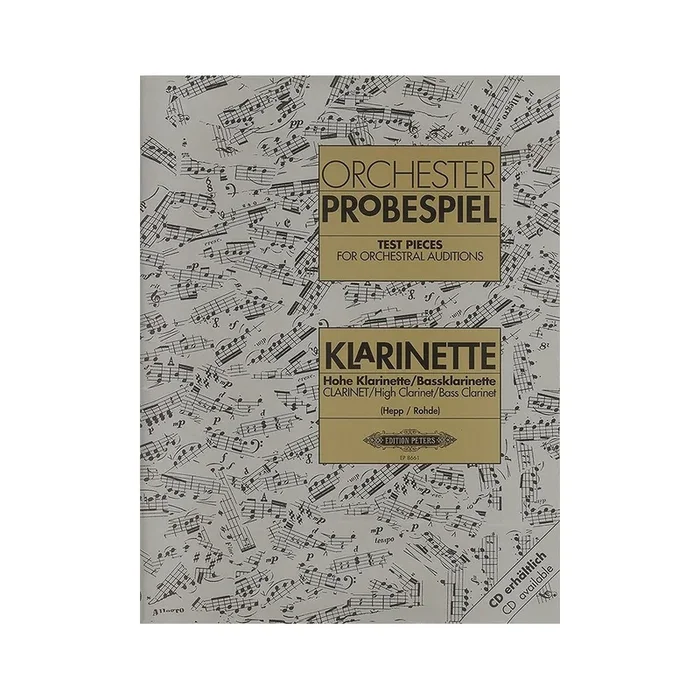 Test Pieces for Orchestral Auditions: Clarinet