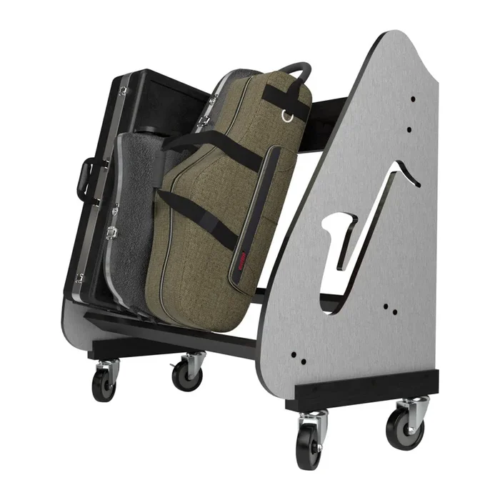 The Band Room™ Mobile Saxophone Case Storage Rack for Music Teachers