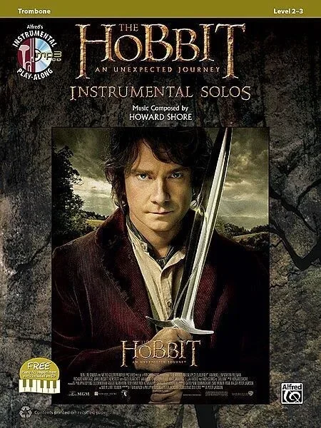 The Hobbit – An Unexpected Journey – Trombone Book and CD Solos