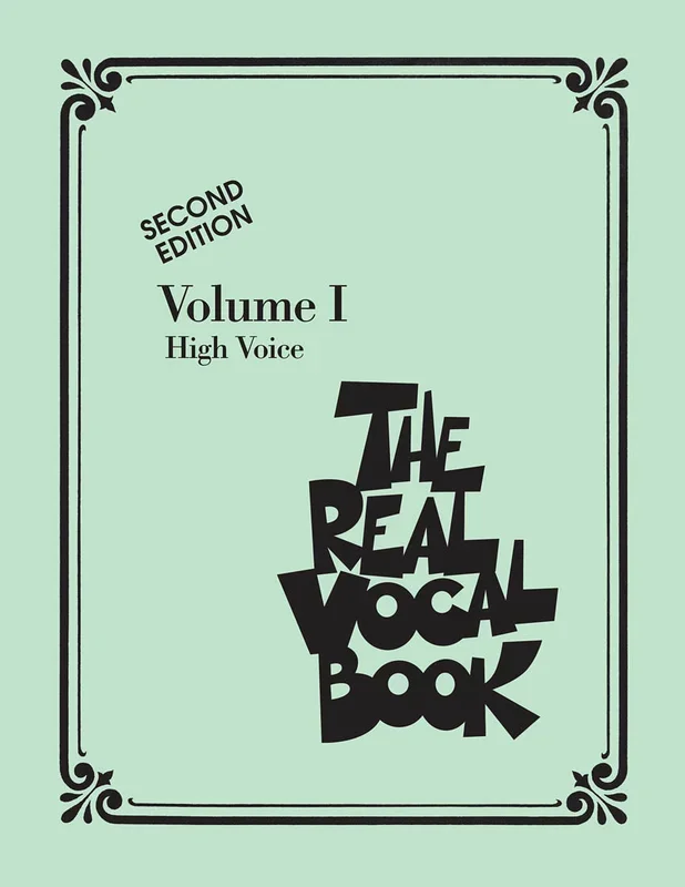 The Real Vocal Book – Volume I – Second Edition – High Voice