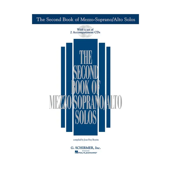 The Second Book of Mezzo-Soprano/Alto Solos Book & Online Audio