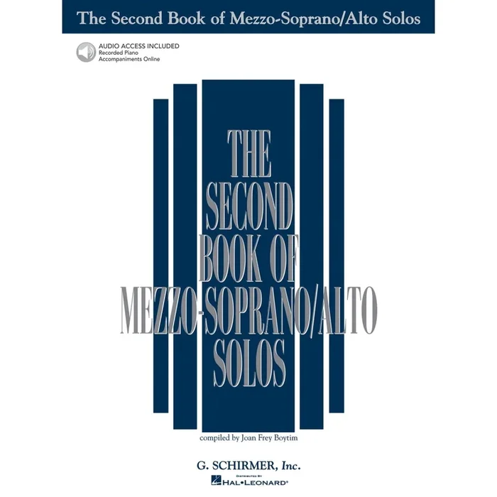The Second Book of Mezzo-Soprano/Alto Solos