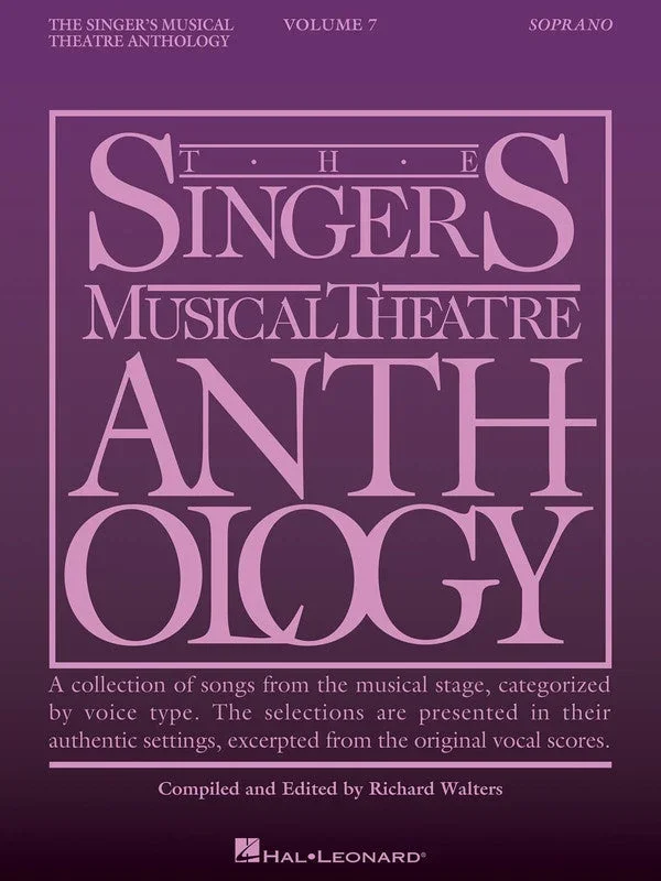 The Singer’s Musical Theatre Anthology Vol.7 – Soprano