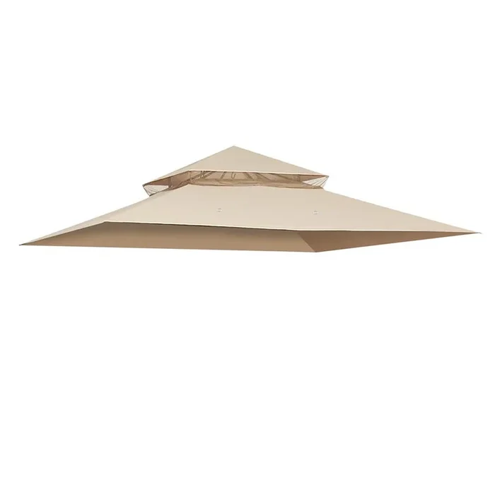 TheLAShop 10×10 ft 2-tier Madaga Gazebo Canopy Replacement (10’7″x10’7″) PA