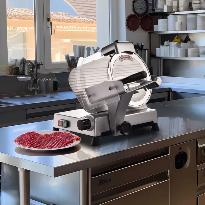 TheLAShop 10″ Commercial Electric Meat Slicer Butcher Food Slicer