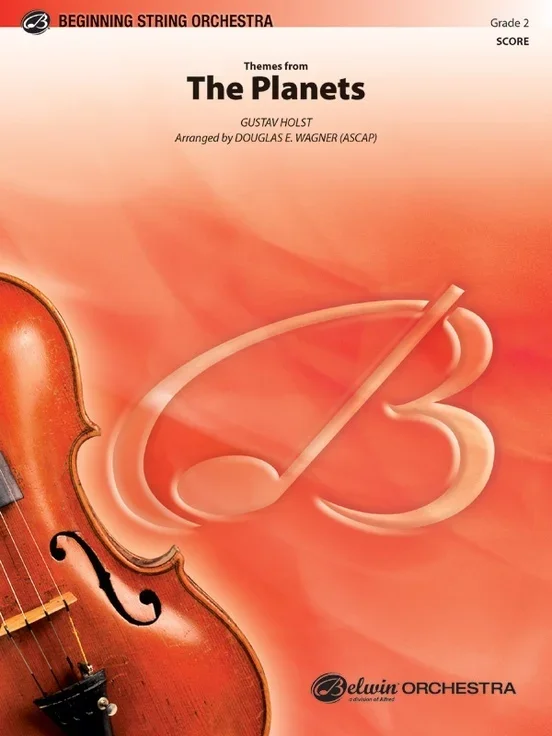 Themes From The Planets String Orchestra Gr 2 Conductor Score