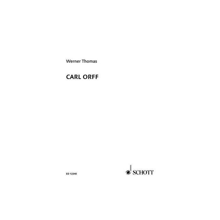 Thomas, Werner – Carl Orff