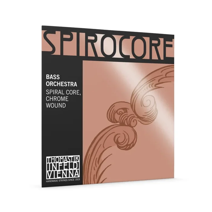 Thomastik 3885.4W Spirocore Bass ‘A’ String 3/4 Orchestra Weich – Tube of 12