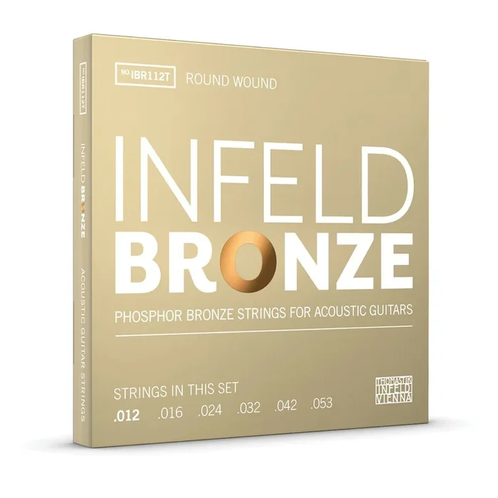Thomastik Infeld IBR112T Phosphor Bronze Acoustic Guitar Strings 12-53 Set