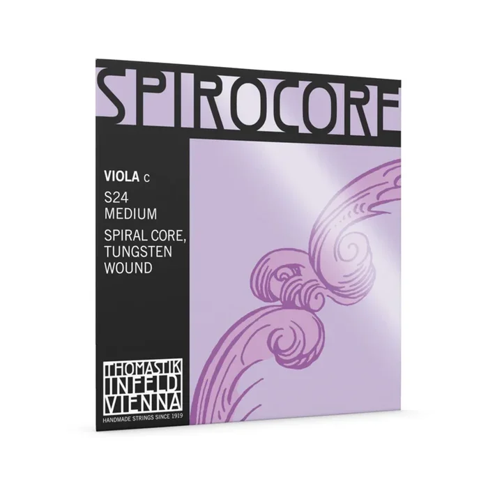 Thomastik S24 Spirocore Viola ‘C’ String – Tungsten Wound, 4/4 Size