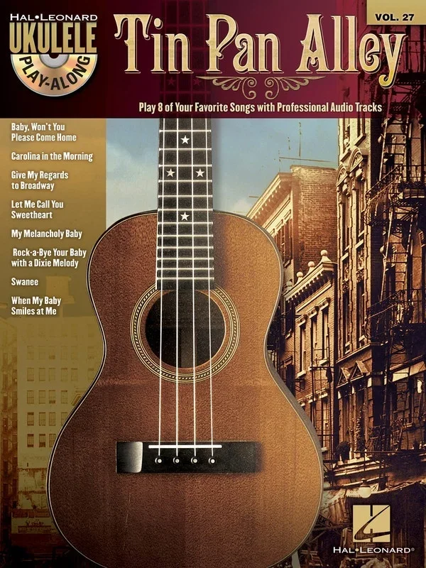 Tin Pan Alley Ukulele Play Along Book/CD V27 (Softcover Book/CD)