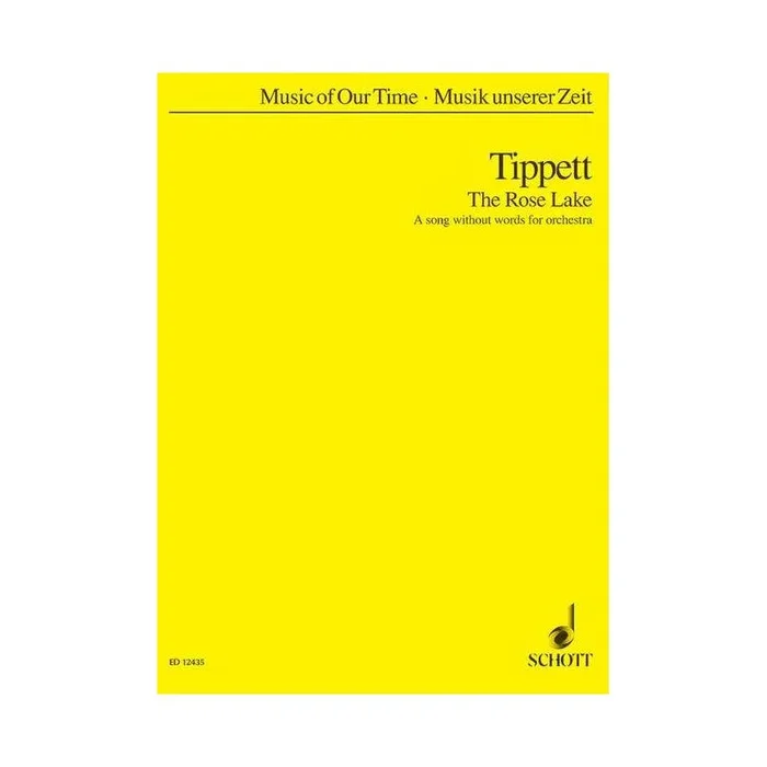 Tippett, Sir Michael – The Rose Lake