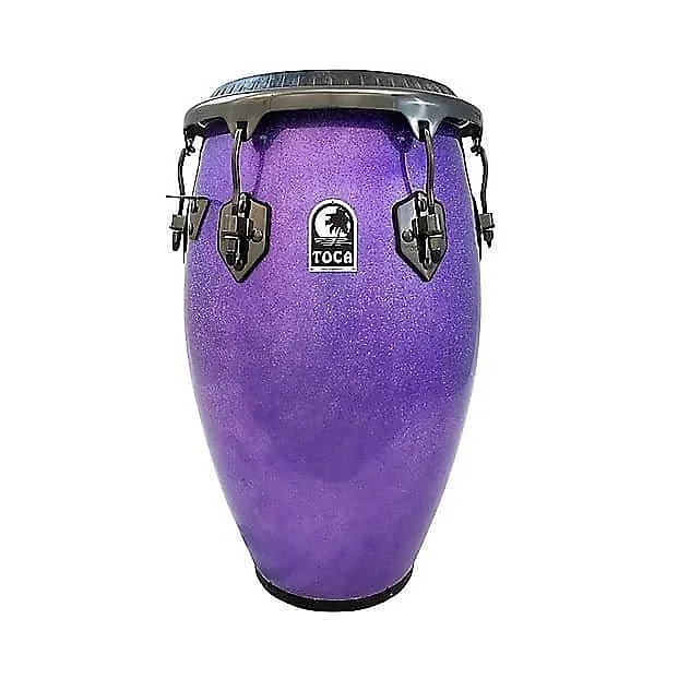 Toca 5111-3/4FPS Jimmie Morales Signature 11 3/4 ” Conga in Purple Sparkle