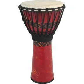 Toca SFDJ10RP Synergy Freestyle 10″ Djembe Drum in Red