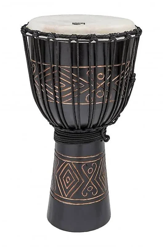 Toca Street Series Large Djembe in Black Onyx (TSSDJ-LBO)