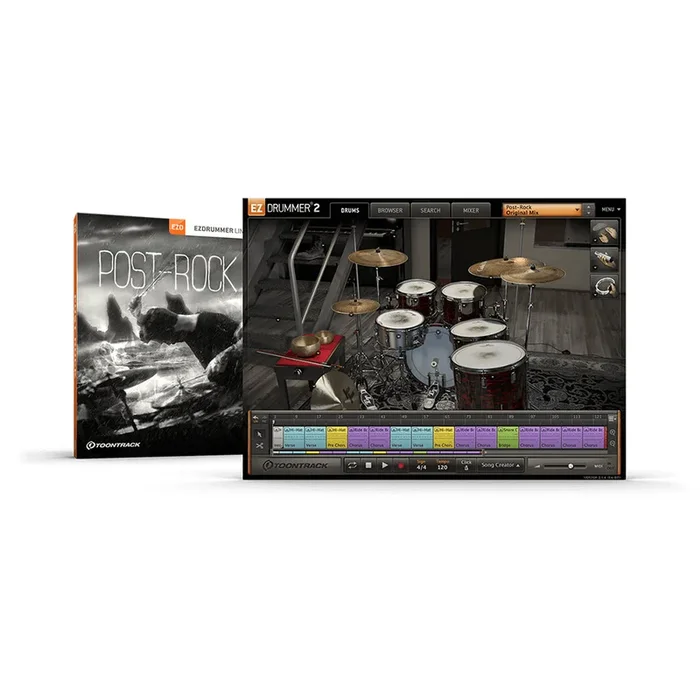 Toontrack Post Rock EZX Expansion for EZ Drummer