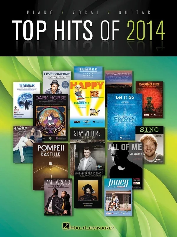 Top Hits Of 2014 PVG (Softcover Book)