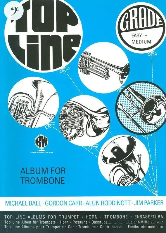 Top Line Album For Trombone Bc (Softcover Book)