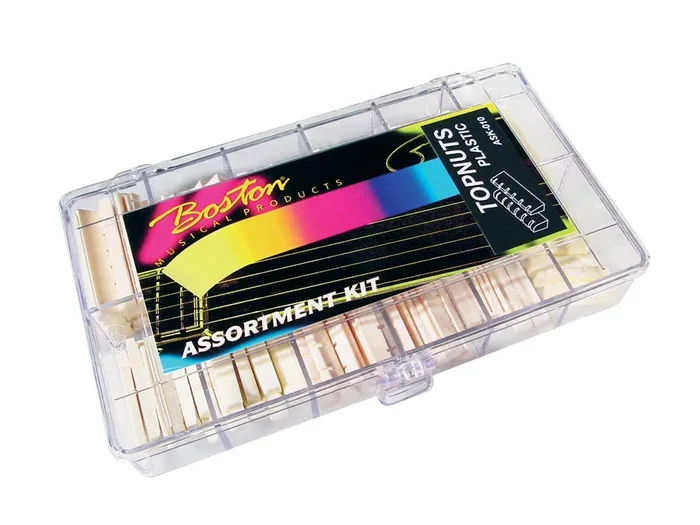 Top nut assortment kit, plastic, 126-pack