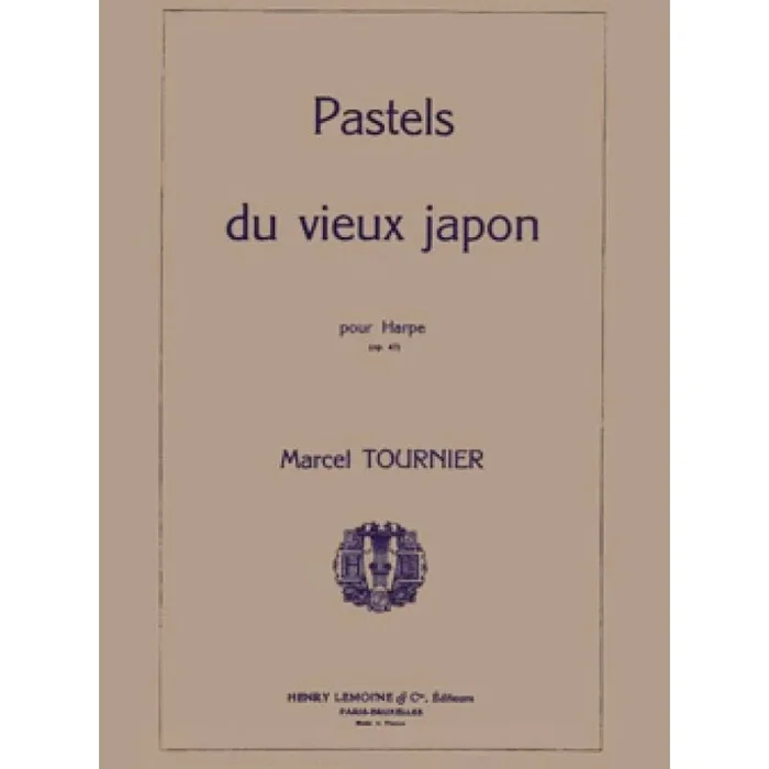 Tournier, Marcel – Pastels du vieux Japon Op.47