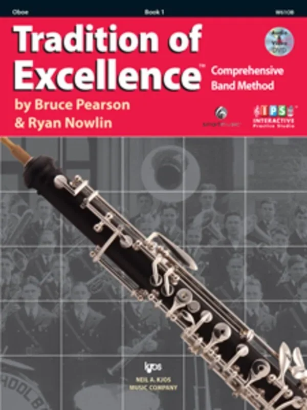 Tradition Of Excellence Book 1 Oboe Book/DVD (Softcover Book/DVD)
