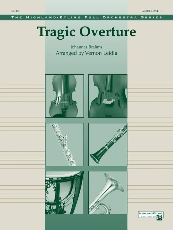Tragic Overture Full Orchestra Gr 3