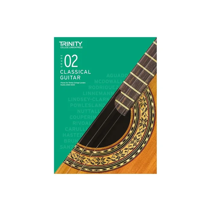 Trinity Classical Guitar Exam Pieces from 2020: Grade 2