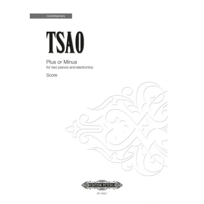 Tsao, Ming – Plus or Minus (score)