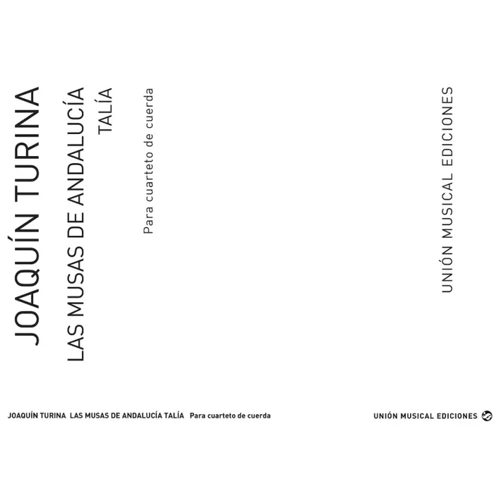 Turina, Joaquín – Talia No.3 De Las Musas De Andalucia