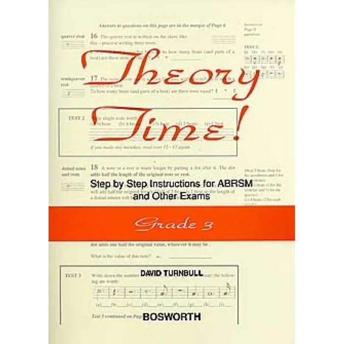 Turnbull, David – Theory Time – Grade 3