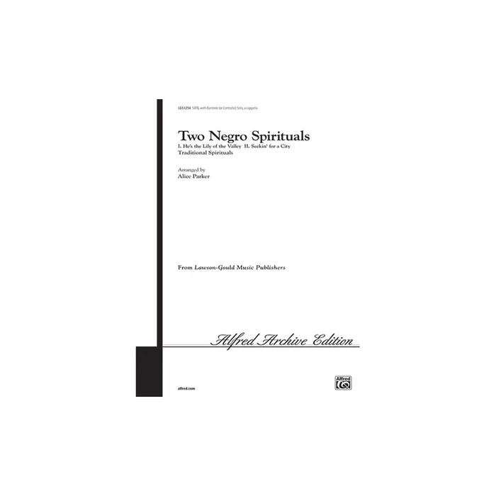 Two Negro Spirituals