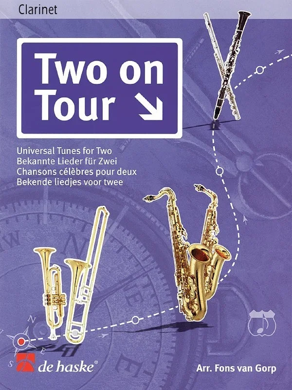 Two On Tour Clarinet Duets