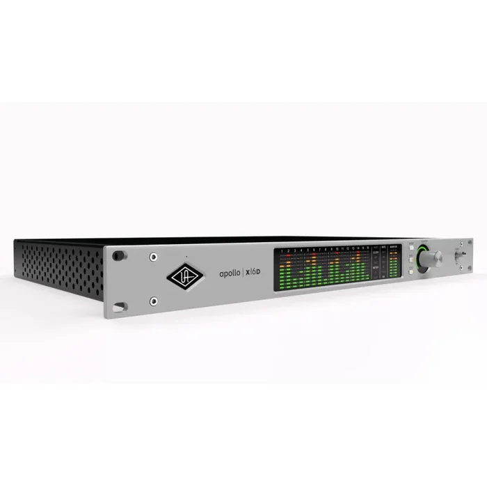 UA Apollo X16D Rackmount Audio Interface with Dante I/O, 24-bit/192 kHz Conversion, HEXA Core Processing for Mac/Windows