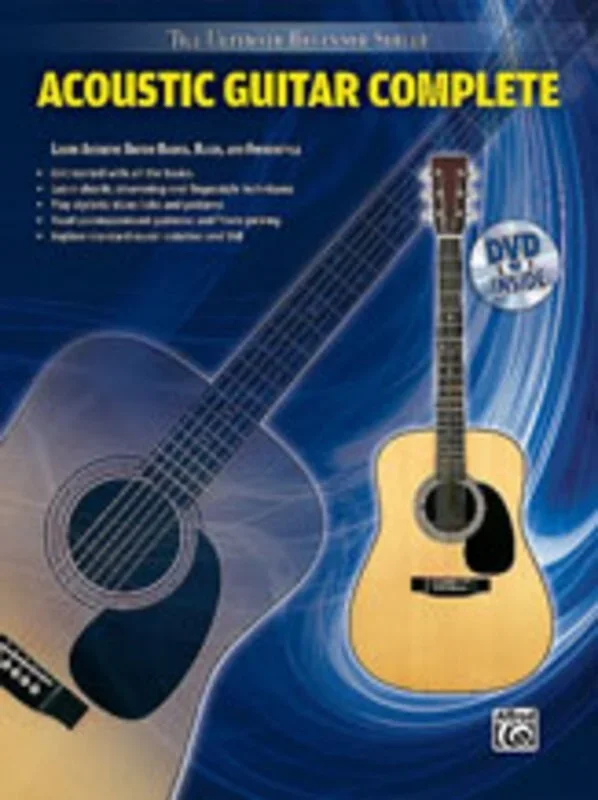 Ubs Acoustic Guitar Complete Book DVD Guitar Book