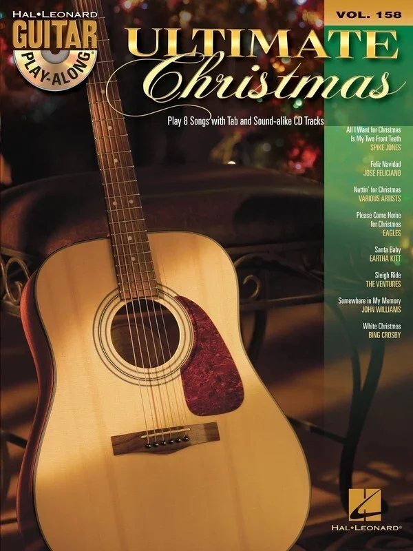 Ultimate Christmas Guitar Play Along Book/CD V158 (Softcover Book/CD)