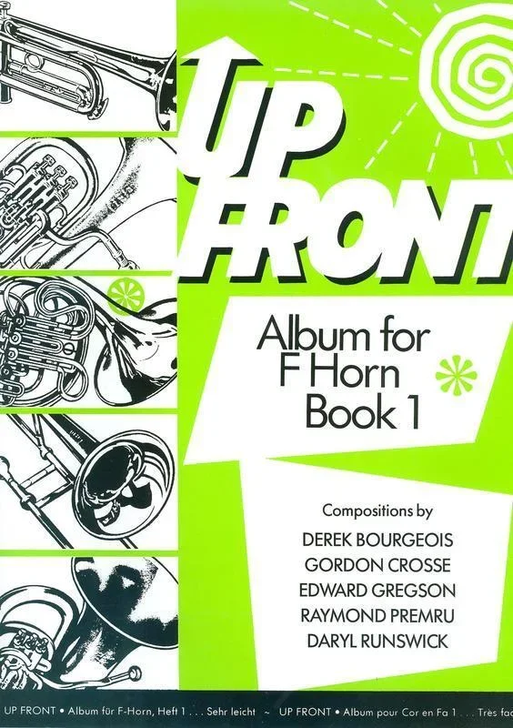Up Front Album For F Horn Book 1 (Softcover Book)