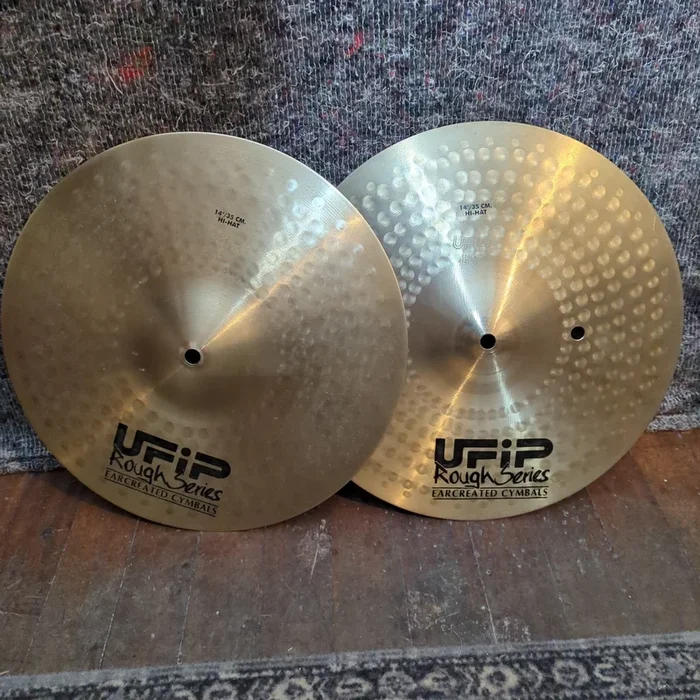 Used UFIP Experience Rough Series 14 ” Hi Hats