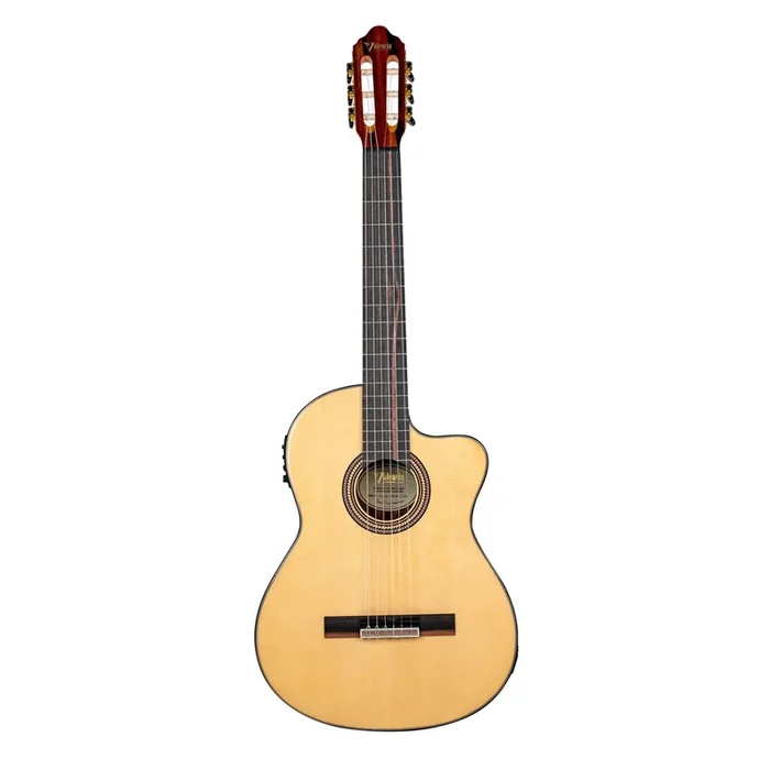 Valencia Series 560 Classical Guitar – Cutaway Electric Acoustic (Natural)