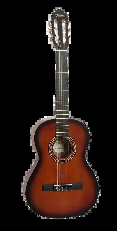 Valencia VC203CSB 3/4 Size Classical Guitar in Classic Sunburst Satin